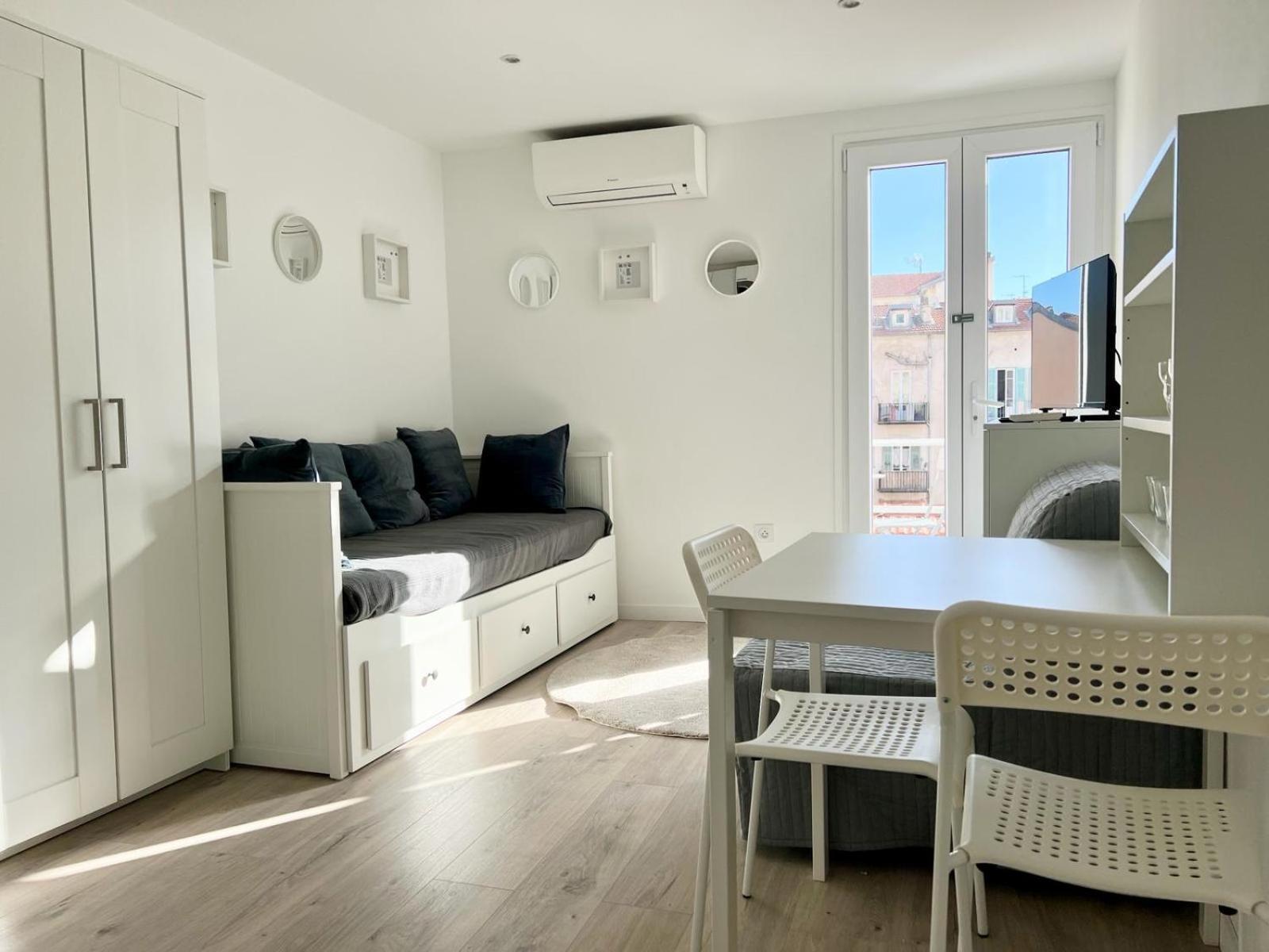 Studio Moderne Renove Avec Balcon Nice Ngoại thất bức ảnh